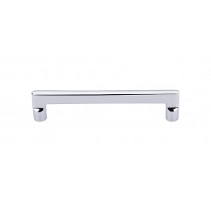 Top Knobs M1976 Aspen II Flat Sided Pull 6 Inch Polished Chrome